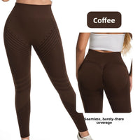 Fitness workout butt-lifting leggings