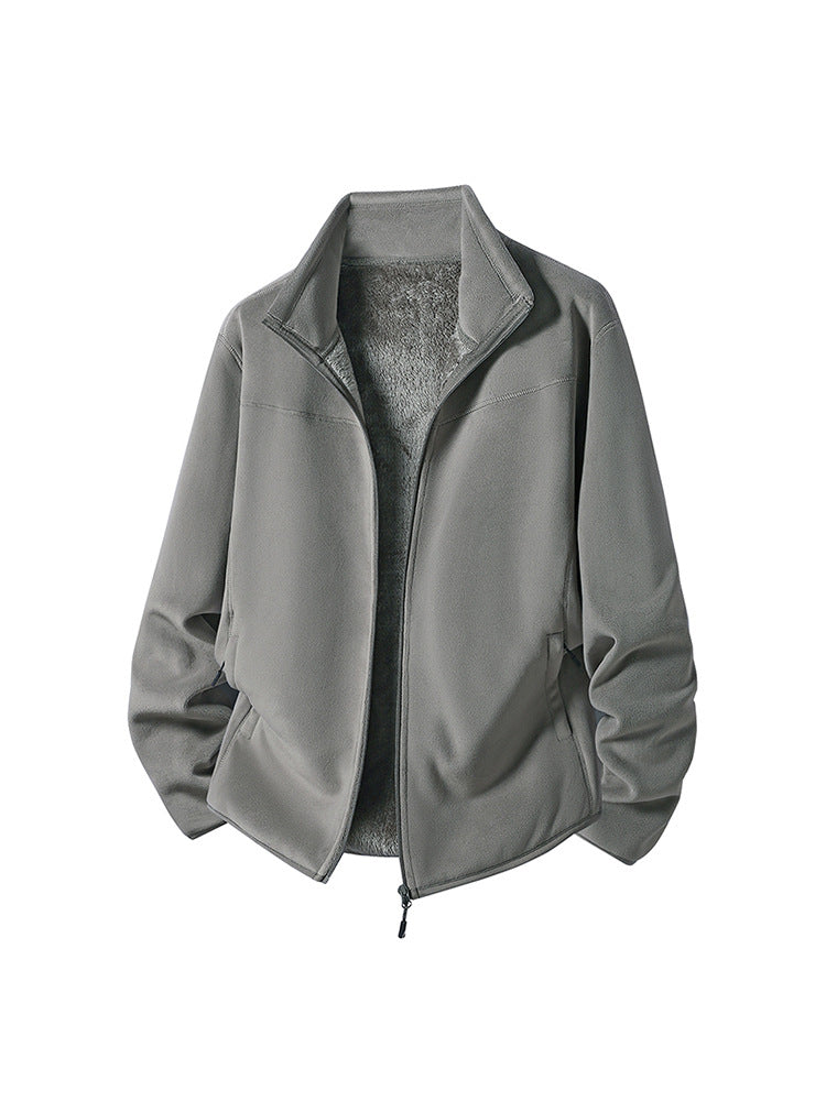 Winter and autumn fleece jackets for men and women