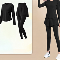 Women's Yoga 2-Piece Set Quick-Dry Slimming Sportswear