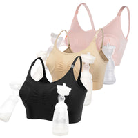 Maternity Nursing Bras Hands-Free Breastfeeding