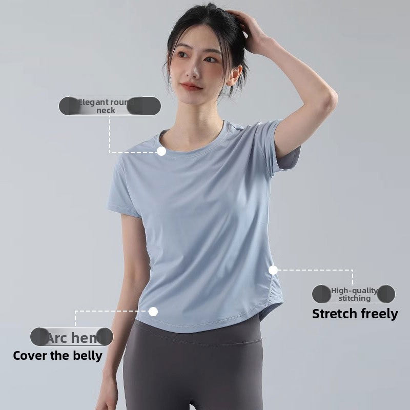 Womens Elastic Quick-Dry Sportswear Set