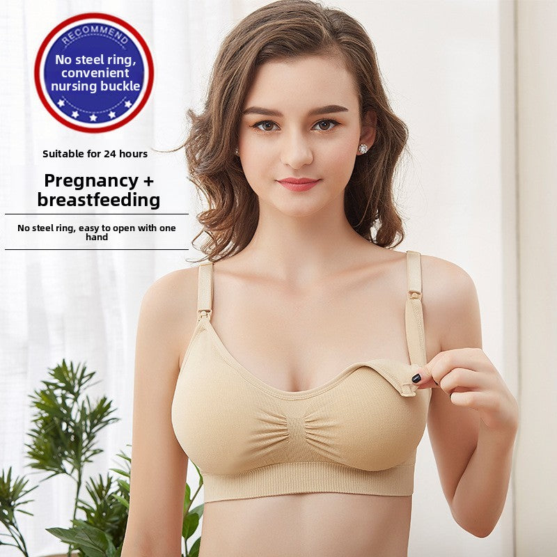 Adjustable Nursing Maternity Bras  Soft, Wire-Free Support