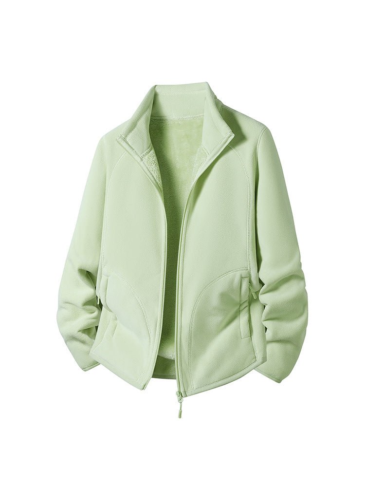 Winter and autumn fleece jackets for men and women