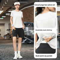 Womens Quick-Dry Running Sportswear Set