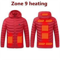 Men's Heated Jacket Winter Electric Heating Jackets Men's Cotton