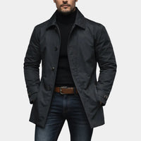 European and American Men's Jackets, High-End Casual Outerwear, Retro Waterproof Long-Sleeved Cardigans, Windbreakers, Foreign Trade Cross-Border Men's Clothing