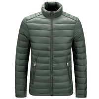 Men's and women's lightweight cotton jackets with ribbed detailing for casual wear