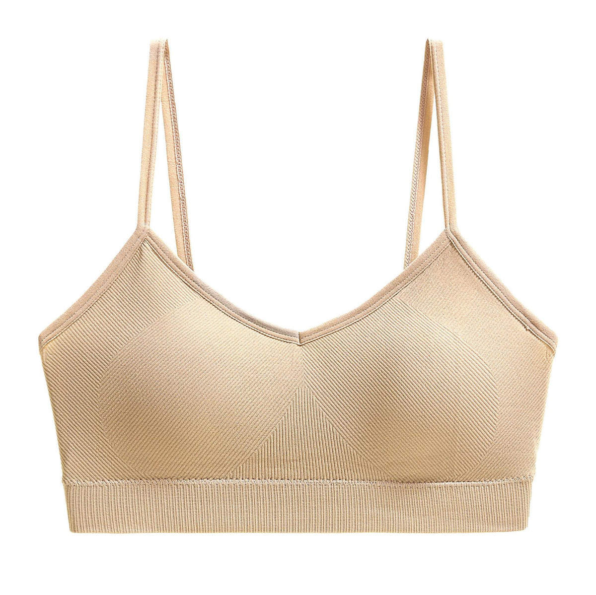 Ladies can wear sports bras on the outside