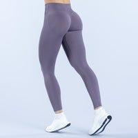 High elasticity seamless nine-inch yoga pants