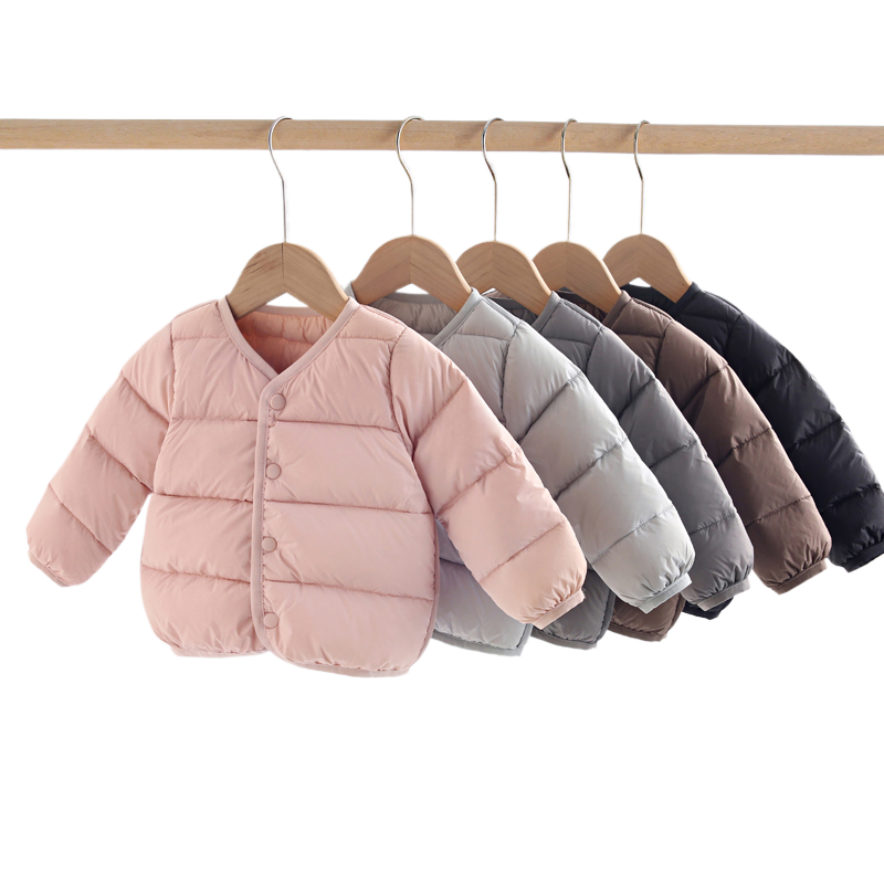 Infant and toddler children's down jackets