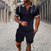 Men's 3D Printed Short Sleeve Sportswear