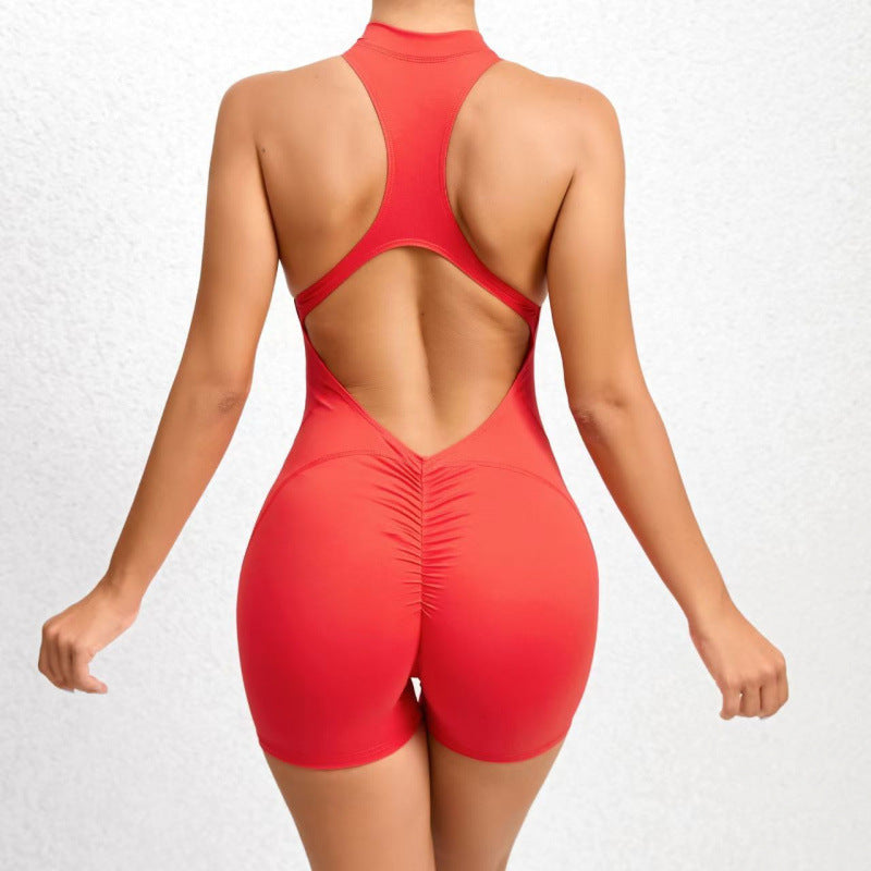 Womens Yoga Sportswear Set with Back Strap