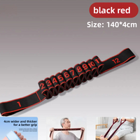 Digital Segmented Polyester Resistance Band, 8-12 Levels Adjustable Strength Training Pull Band for Yoga, Pilates, and Full-Body Workout