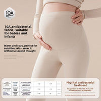 Maternity High-Waisted Cotton Leggings
