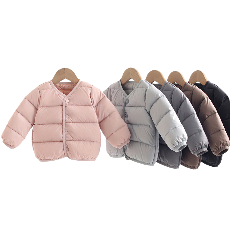 Infant and toddler children's down jackets
