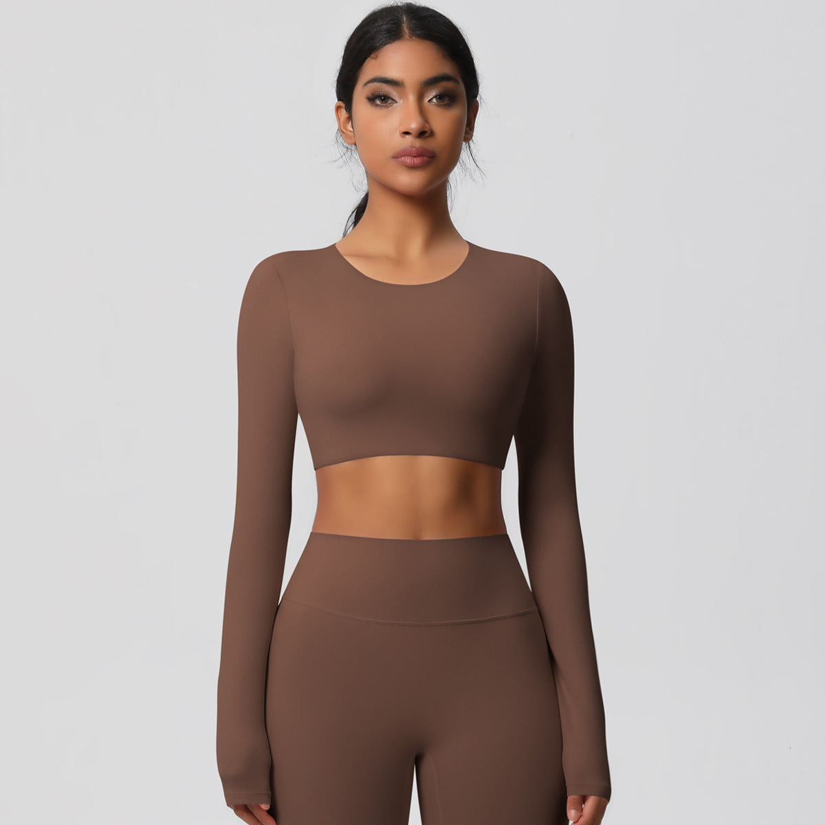 Womens Yoga Fitness Suit Quick Dry Tight Running Sportswear
