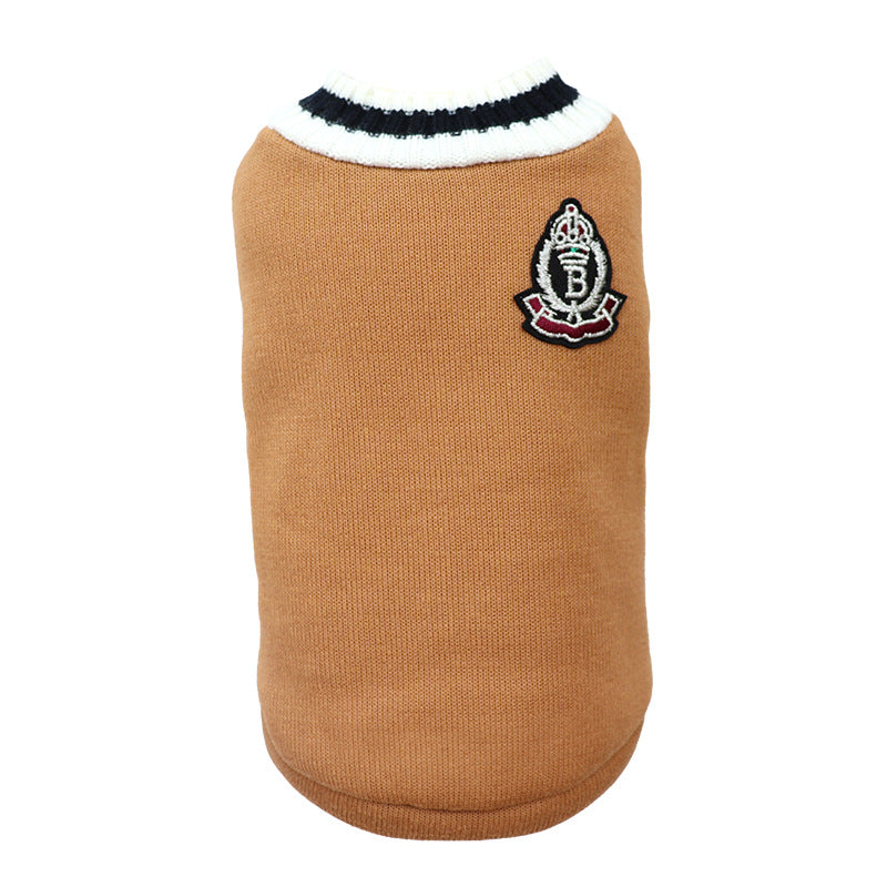 Pet clothing - Knitted winter and autumn jackets