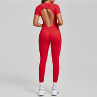 Women's Backless Tight-Fit Sportswear One-Piece