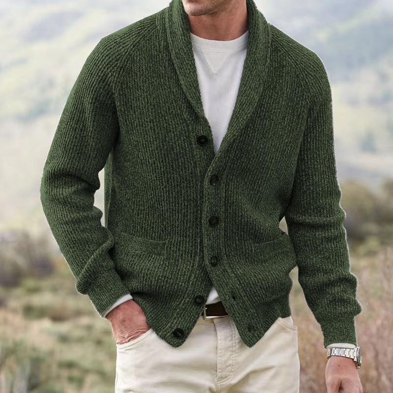 Men's Sweaters Simple Thickened Cardigans Men's Jackets