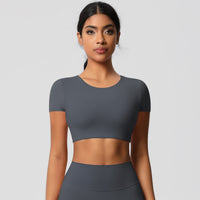 Womens Yoga Fitness Suit Quick Dry Tight Running Sportswear