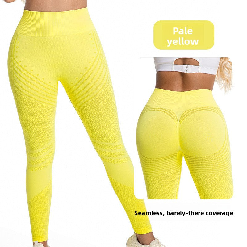 Fitness workout butt-lifting leggings