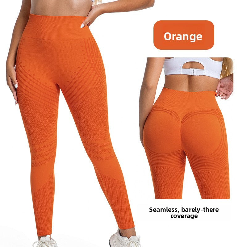 Fitness workout butt-lifting leggings