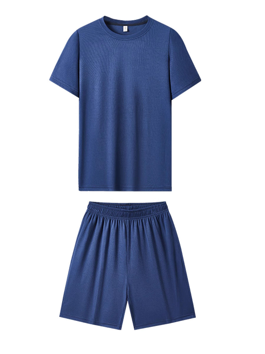 Summer New Men's Breathable Sportswear Set ? Fashionable Plus-Size and Oversized