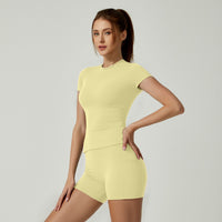 Womens Quick-Dry Yoga Running Sportswear