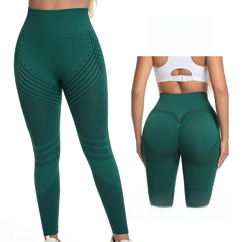 Fitness workout butt-lifting leggings