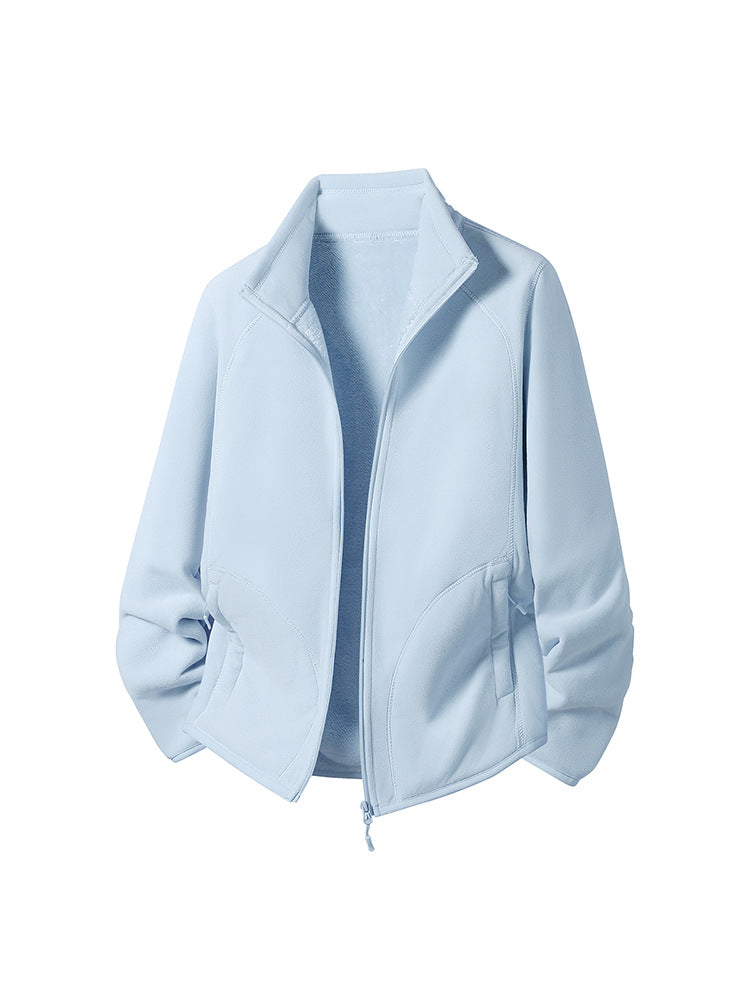 Winter and autumn fleece jackets for men and women
