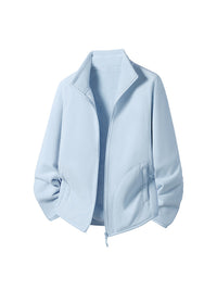 Winter and autumn fleece jackets for men and women
