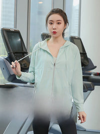 Womens Loose Fit Long Sleeve Sportswear Top
