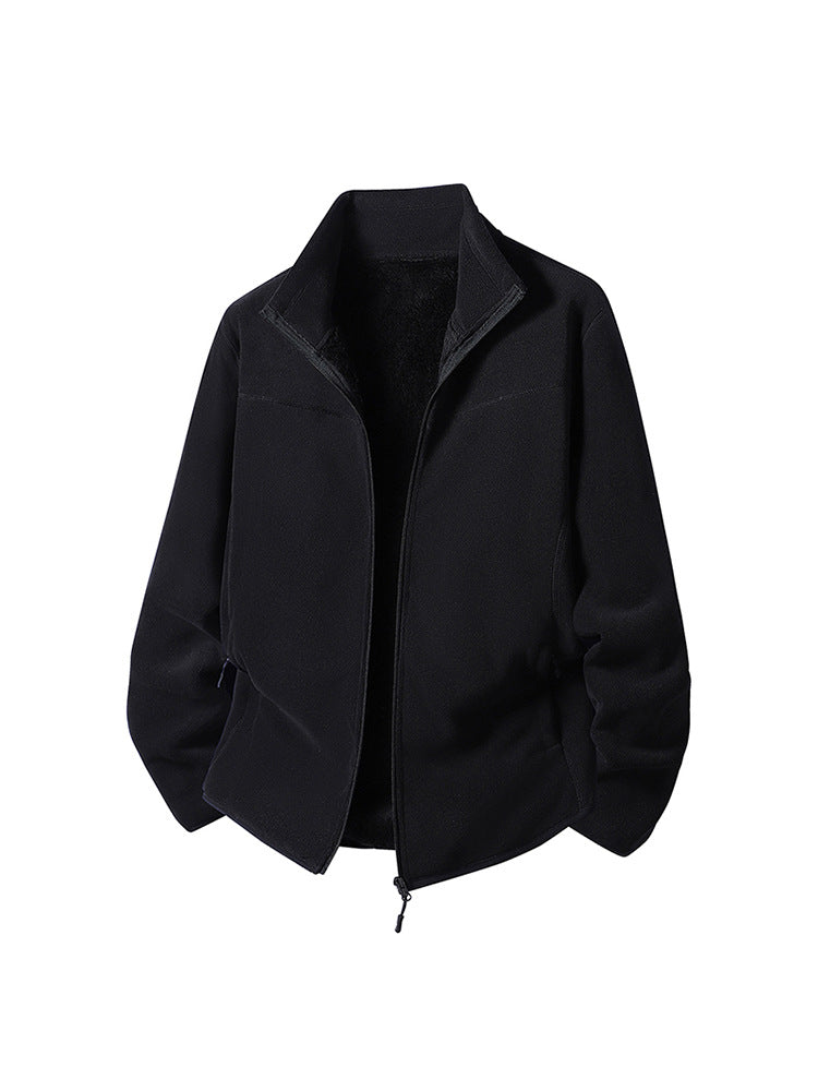 Winter and autumn fleece jackets for men and women