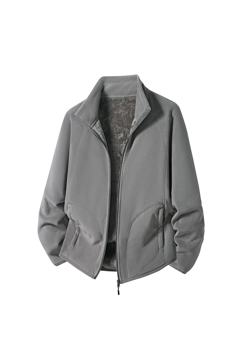 Winter and autumn fleece jackets for men and women