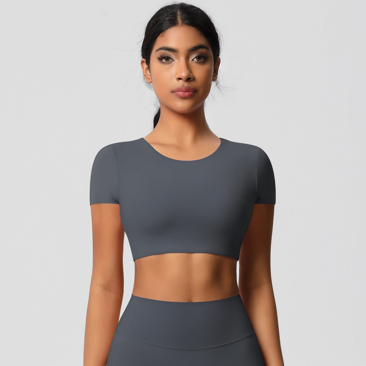 Womens Yoga Fitness Suit Quick Dry Tight Running Sportswear