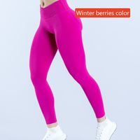High elasticity seamless nine-inch yoga pants