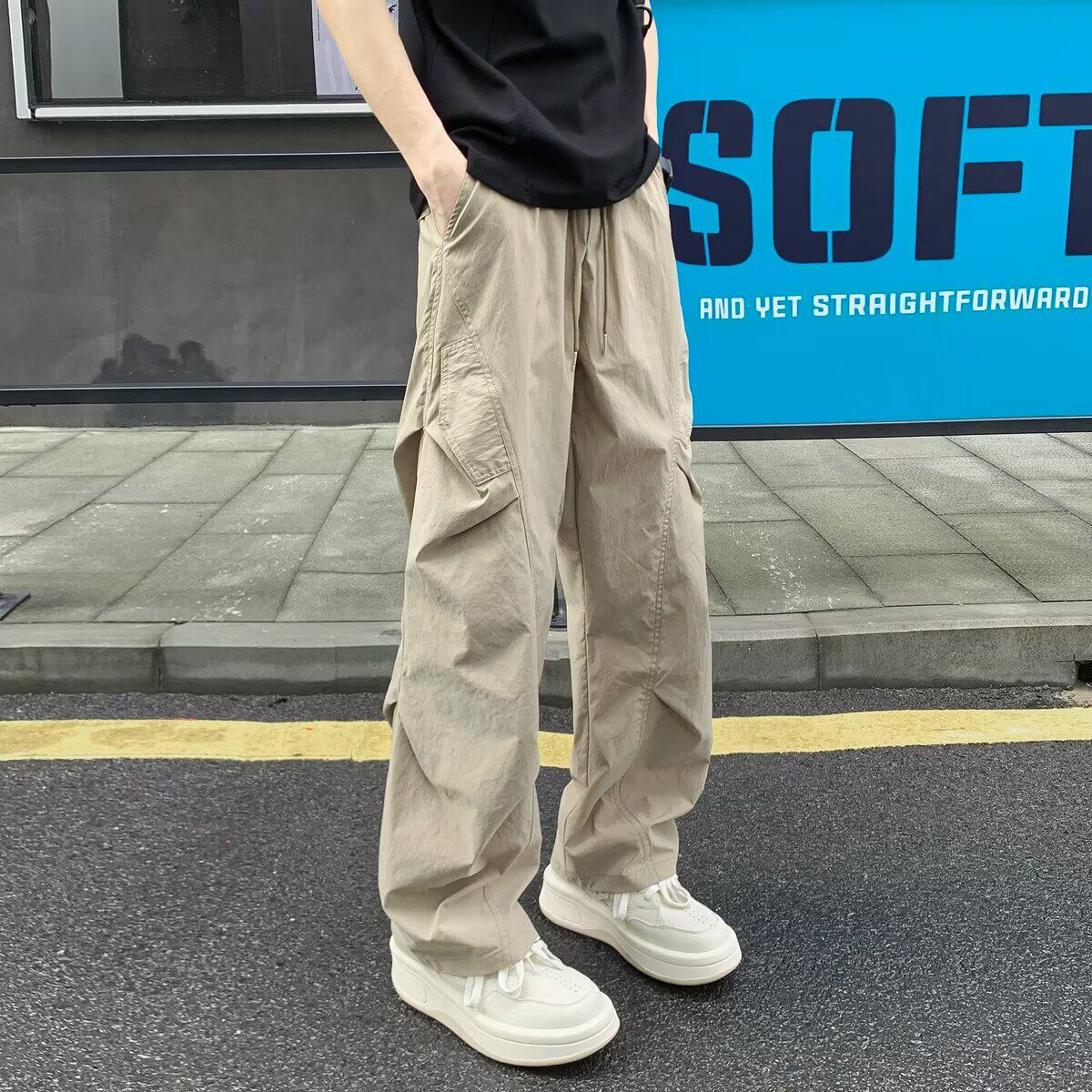 Mens Casual Two-Piece Sportswear Set