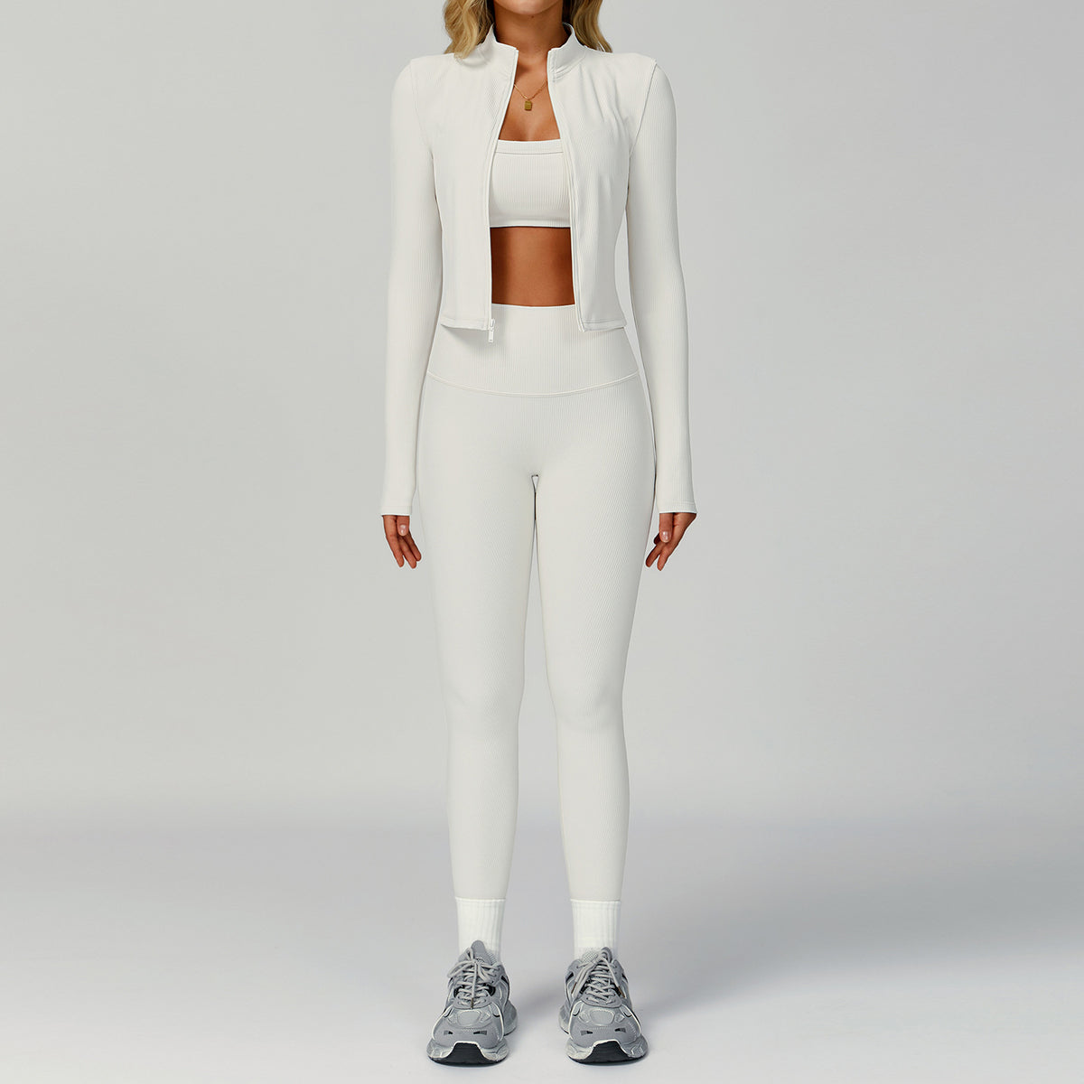 High-Waisted Yoga Sportswear Set