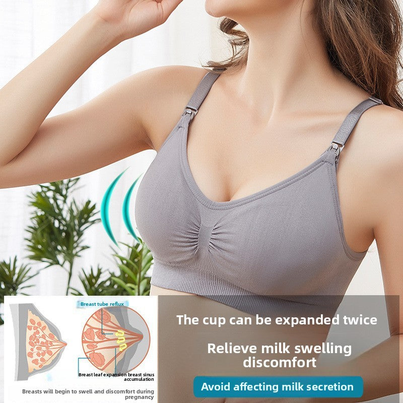 Adjustable Nursing Maternity Bras  Soft, Wire-Free Support