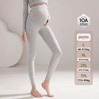 Maternity High-Waisted Cotton Leggings