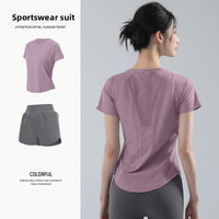 Womens Elastic Quick-Dry Sportswear Set