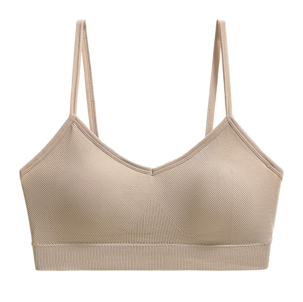 Ladies can wear sports bras on the outside