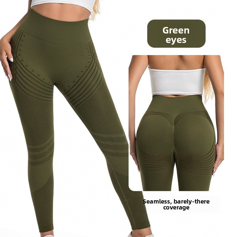 Fitness workout butt-lifting leggings