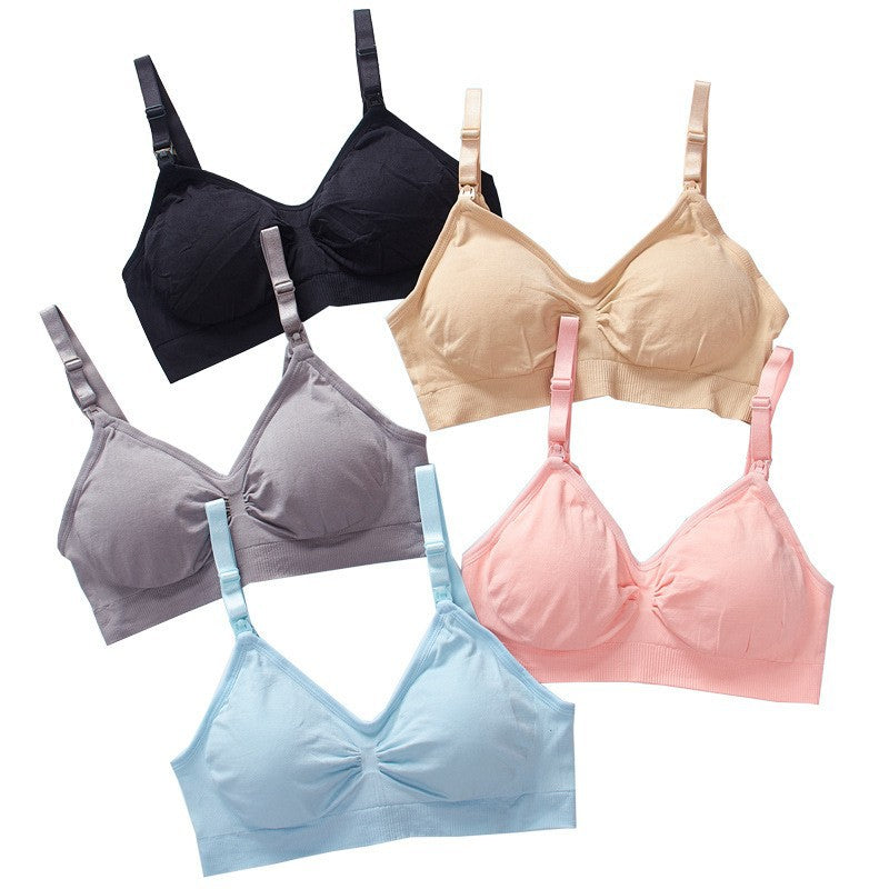 Adjustable Nursing Maternity Bras  Soft, Wire-Free Support