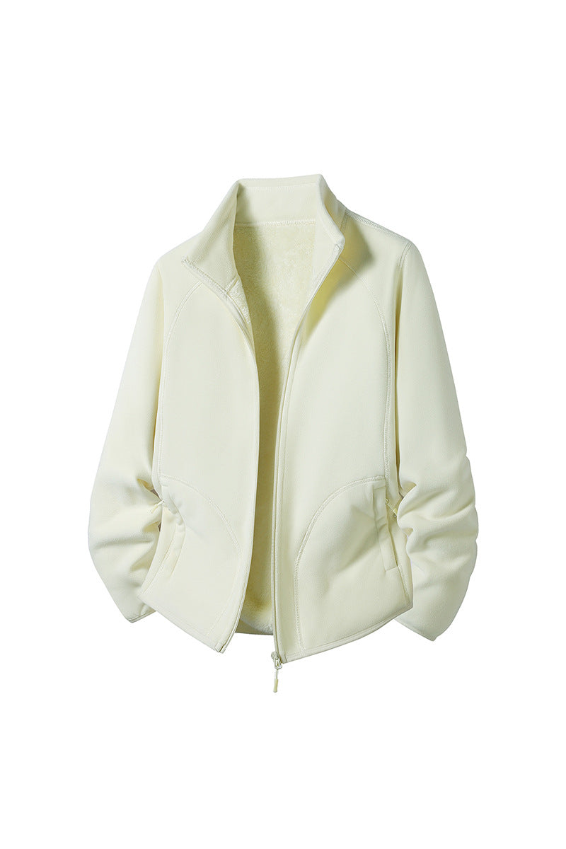 Winter and autumn fleece jackets for men and women