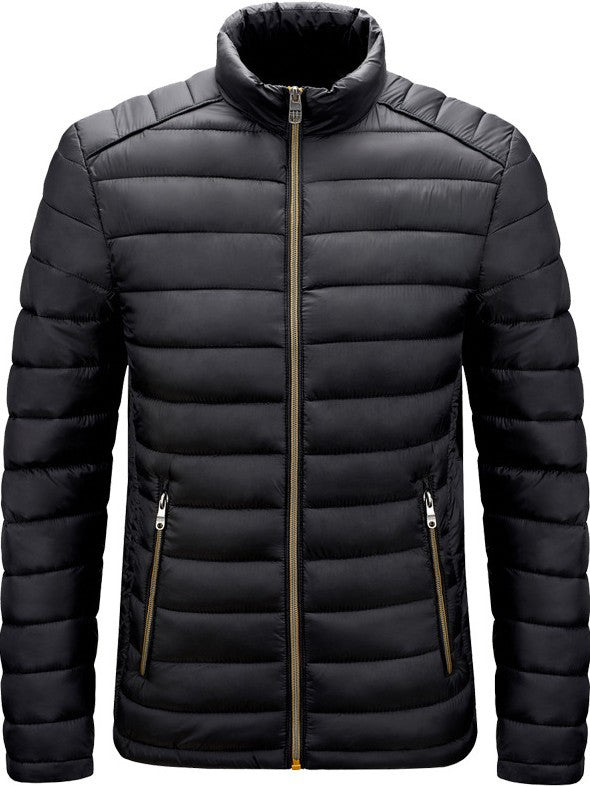 Men's and women's lightweight cotton jackets with ribbed detailing for casual wear