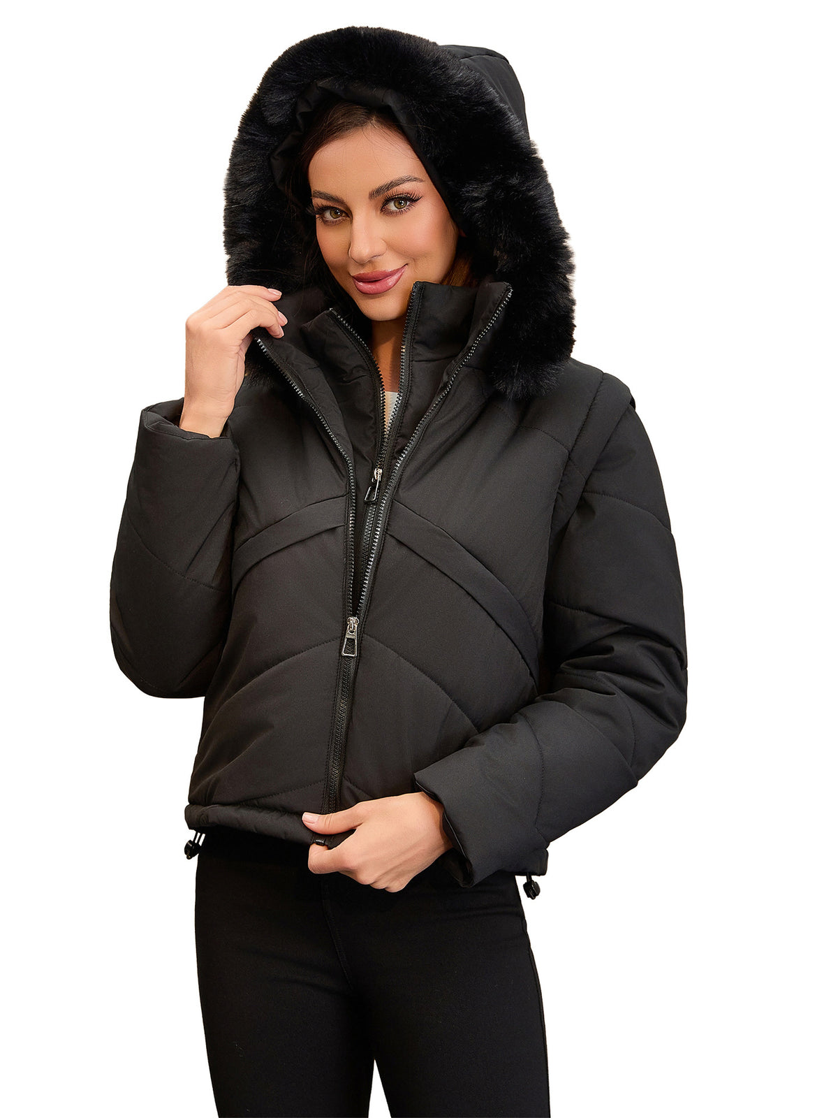 Short Autumn and Winter Cotton Jackets
