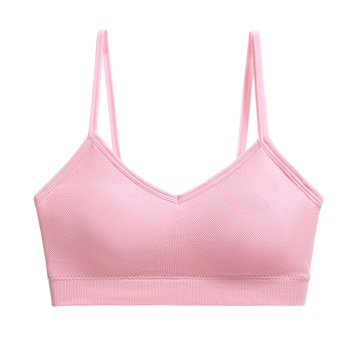 Ladies can wear sports bras on the outside