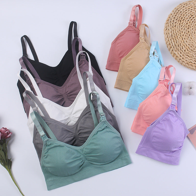 Adjustable Nursing Maternity Bras  Soft, Wire-Free Support