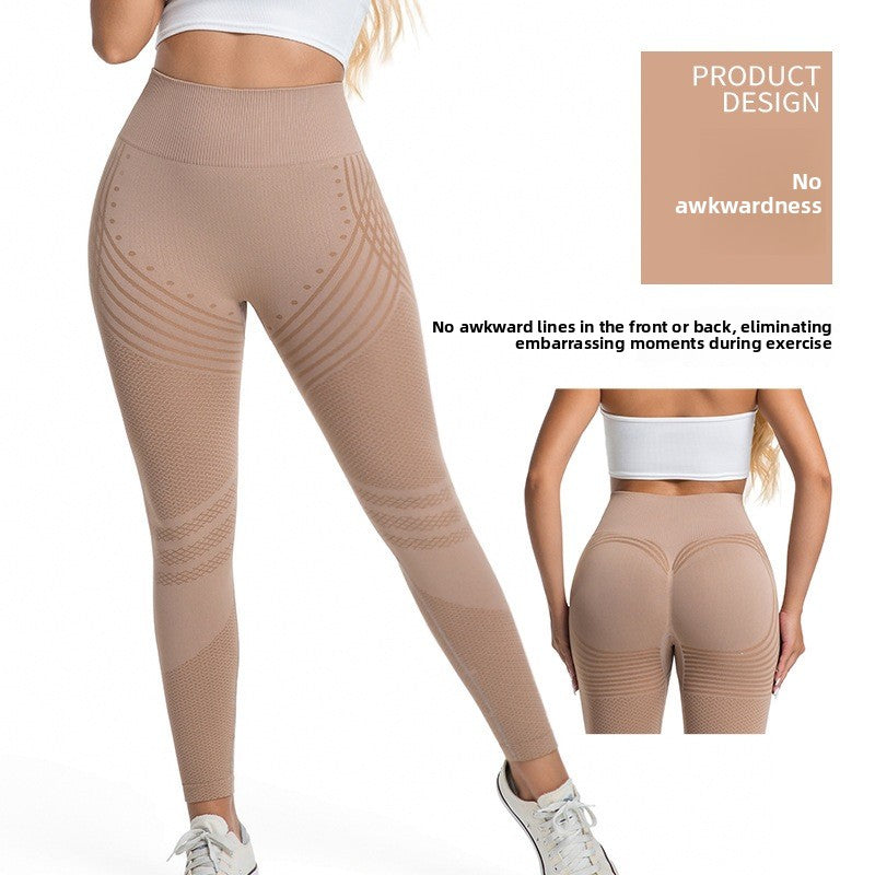 Fitness workout butt-lifting leggings